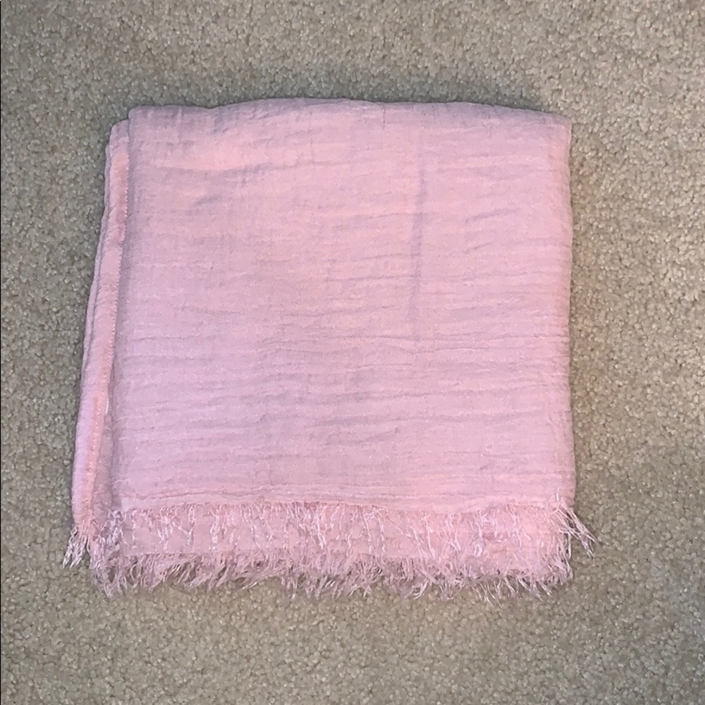 Pink Infinity Scarf